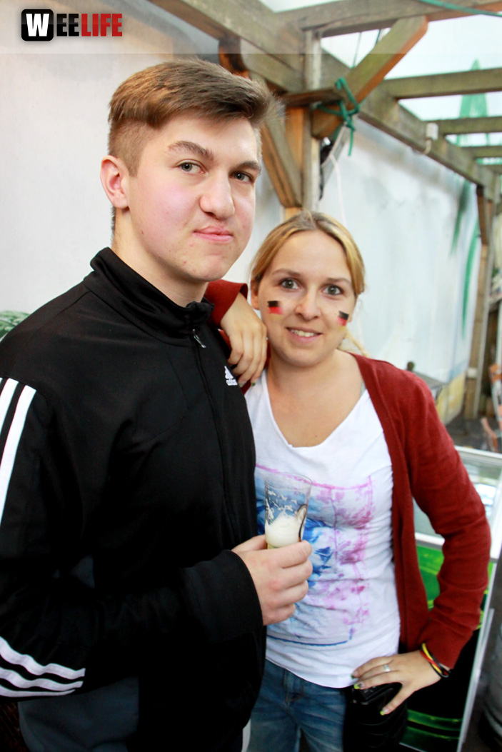 Public Viewings Fussball WM Deutschland USA 26.6.2014 Kneipen