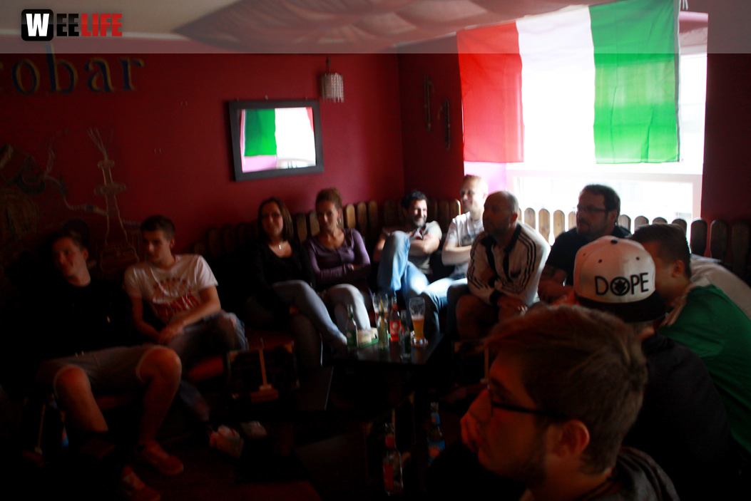 Public Viewings Fussball WM Deutschland USA 26.6.2014 Kneipen
