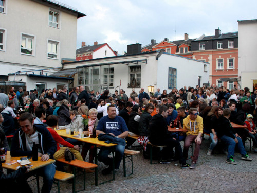 InnenhofKonzerte 2014 mit Exil & Silverslide bei Kfz Werkstatt Von-der-Tann-Straße  – Foto 14