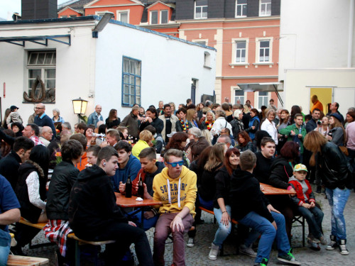 InnenhofKonzerte 2014 mit Exil & Silverslide bei Kfz Werkstatt Von-der-Tann-Straße  – Foto 15