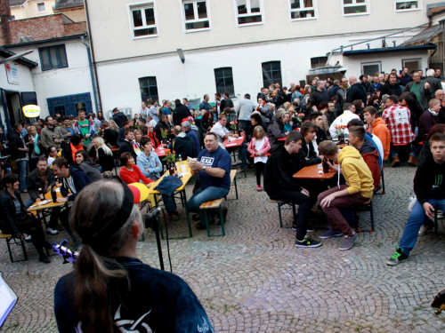 InnenhofKonzerte 2014 mit Exil & Silverslide bei Kfz Werkstatt Von-der-Tann-Straße  – Foto 24