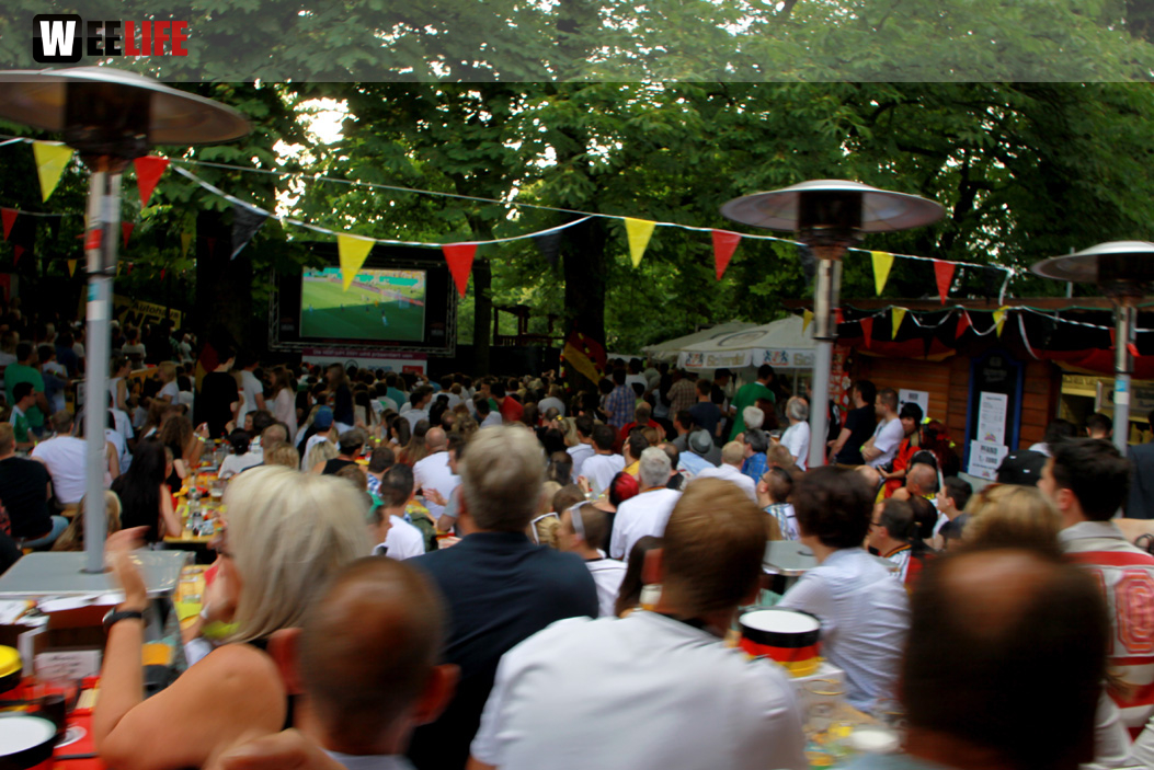 Public Viewings Fussball WM Viertelfinale Deutschland Frankreich 4.7.2014