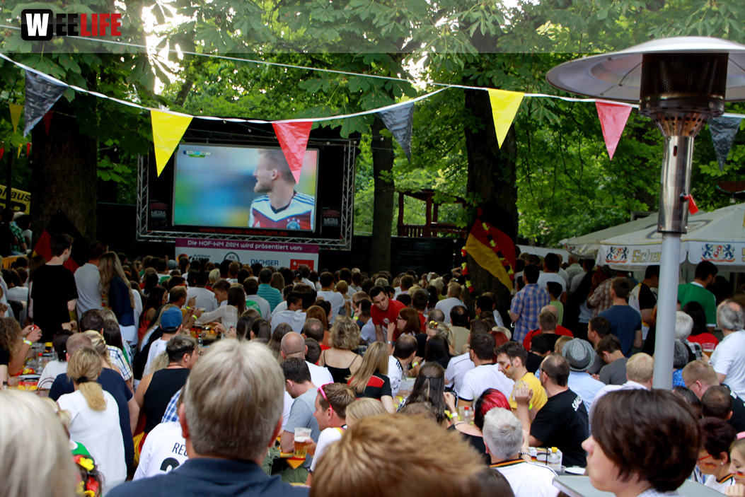 Public Viewings Fussball WM Viertelfinale Deutschland Frankreich 4.7.2014