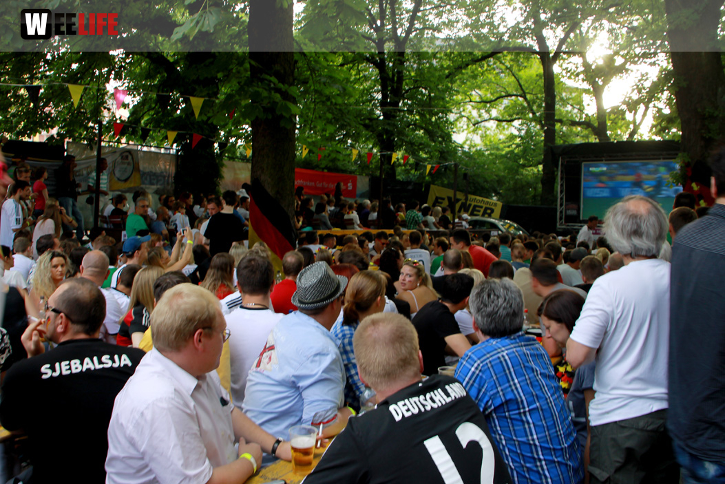 Public Viewings Fussball WM Viertelfinale Deutschland Frankreich 4.7.2014