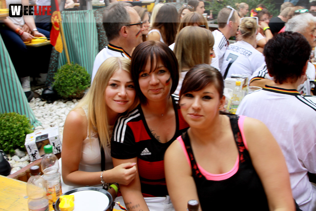 Public Viewings Fussball WM Viertelfinale Deutschland Frankreich 4.7.2014