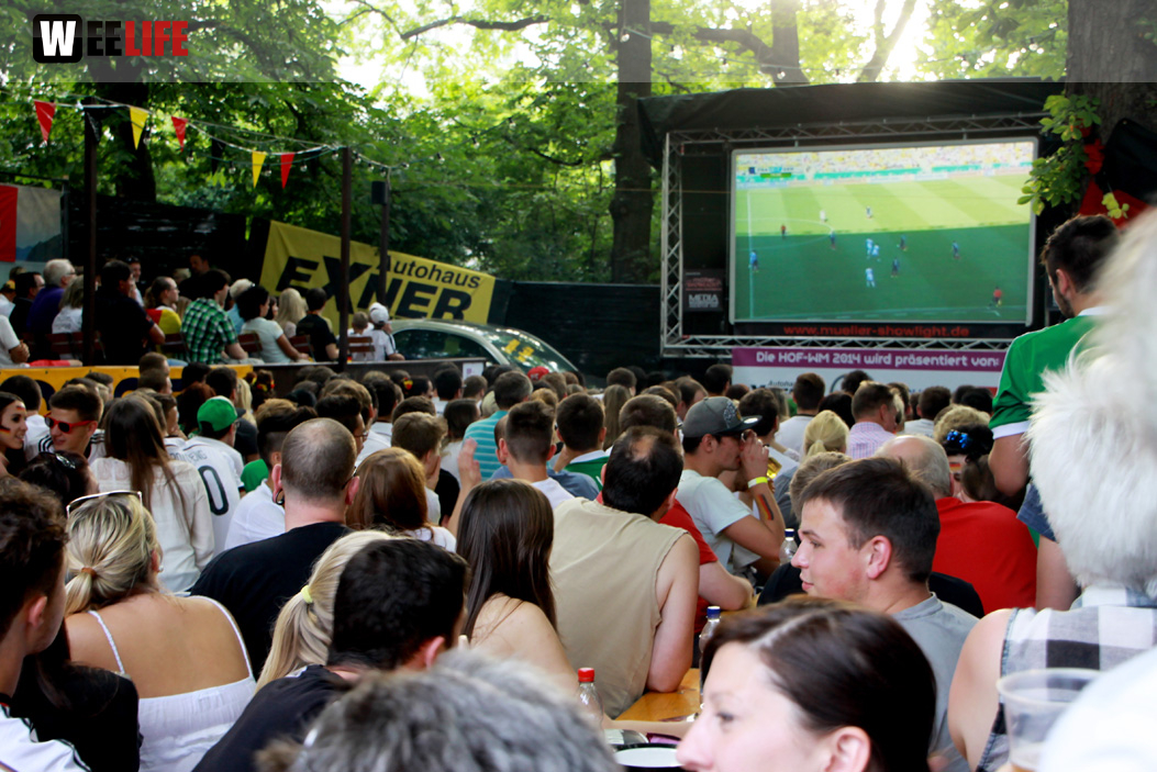 Public Viewings Fussball WM Viertelfinale Deutschland Frankreich 4.7.2014