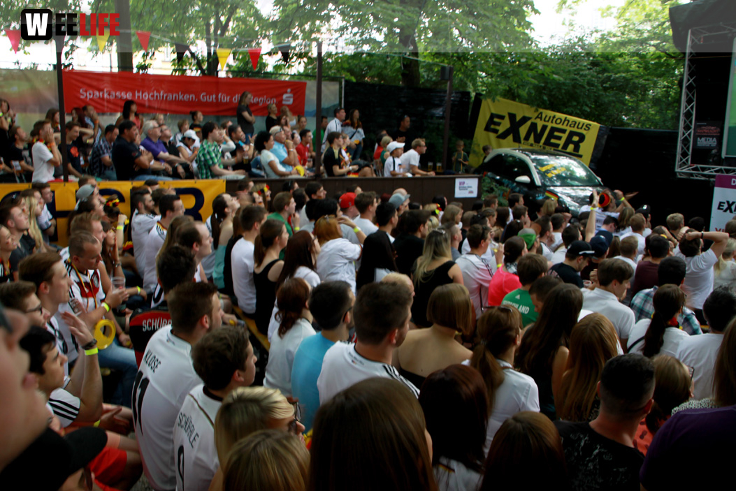 Public Viewings Fussball WM Viertelfinale Deutschland Frankreich 4.7.2014
