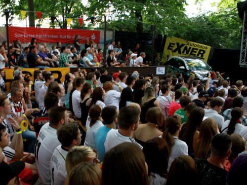Public Viewings Fussball WM Viertelfinale Deutschland Frankreich 4.7.2014 – Foto 12