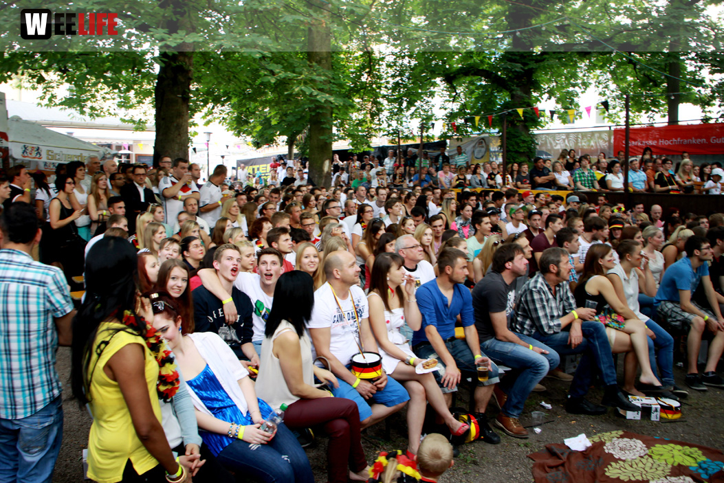 Public Viewings Fussball WM Viertelfinale Deutschland Frankreich 4.7.2014