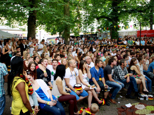 Public Viewings Fussball WM Viertelfinale Deutschland Frankreich 4.7.2014 – Foto 15