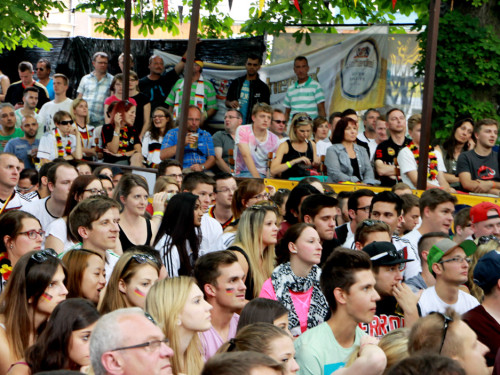Public Viewings Fussball WM Viertelfinale Deutschland Frankreich 4.7.2014 – Foto 18
