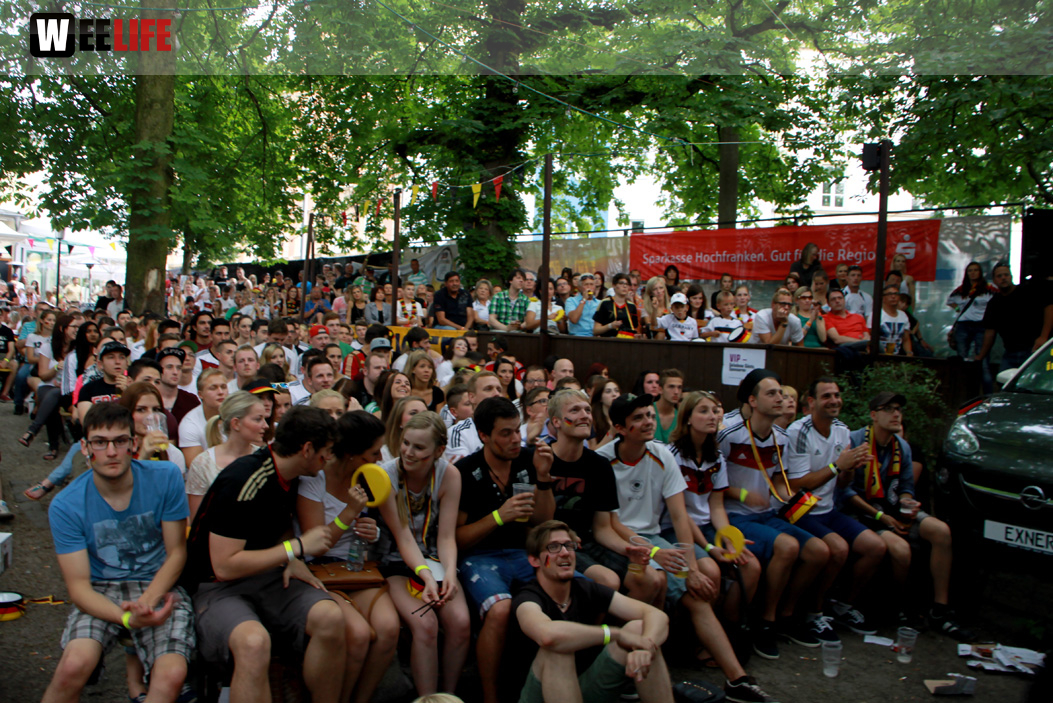 Public Viewings Fussball WM Viertelfinale Deutschland Frankreich 4.7.2014