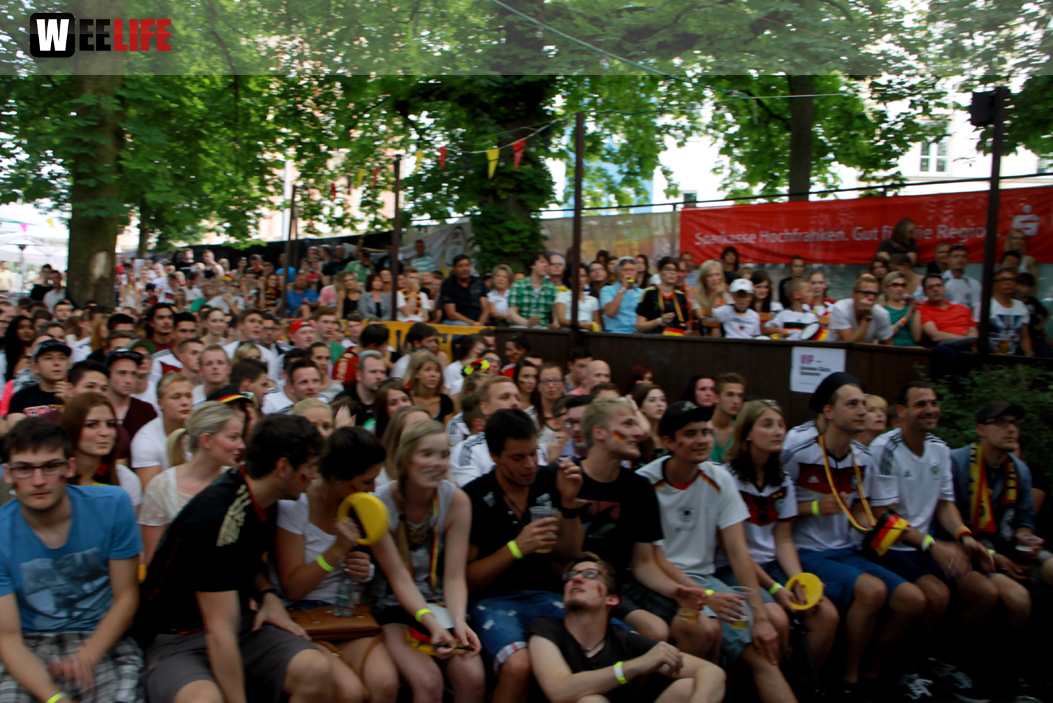 Public Viewings Fussball WM Viertelfinale Deutschland Frankreich 4.7.2014
