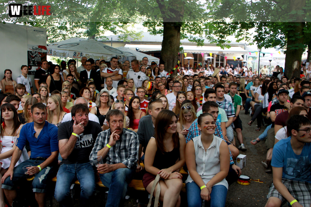 Public Viewings Fussball WM Viertelfinale Deutschland Frankreich 4.7.2014