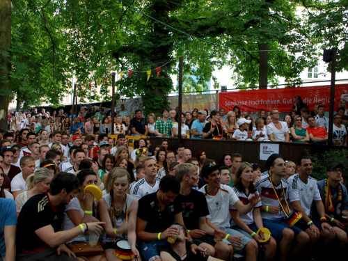 Public Viewings Fussball WM Viertelfinale Deutschland Frankreich 4.7.2014 – Foto 25