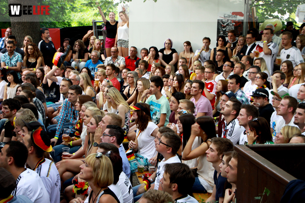 Public Viewings Fussball WM Viertelfinale Deutschland Frankreich 4.7.2014