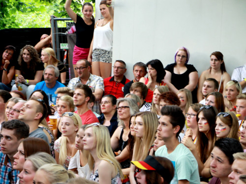 Public Viewings Fussball WM Viertelfinale Deutschland Frankreich 4.7.2014 – Foto 29