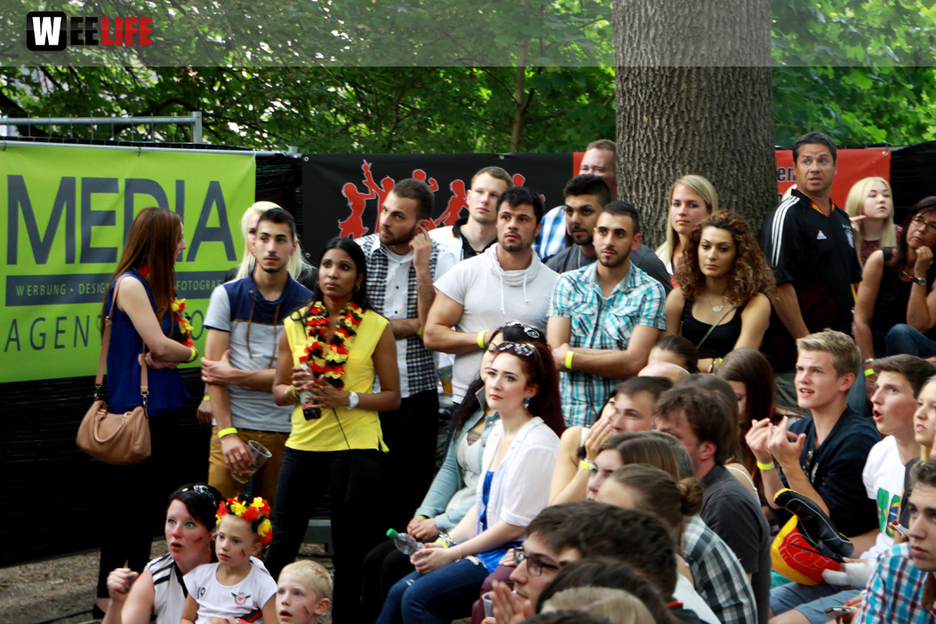 Public Viewings Fussball WM Viertelfinale Deutschland Frankreich 4.7.2014