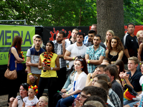 Public Viewings Fussball WM Viertelfinale Deutschland Frankreich 4.7.2014 – Foto 30