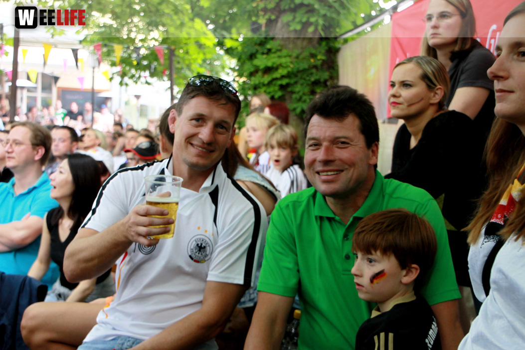 Public Viewings Fussball WM Viertelfinale Deutschland Frankreich 4.7.2014