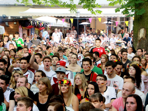 Public Viewings Fussball WM Viertelfinale Deutschland Frankreich 4.7.2014 – Foto 34