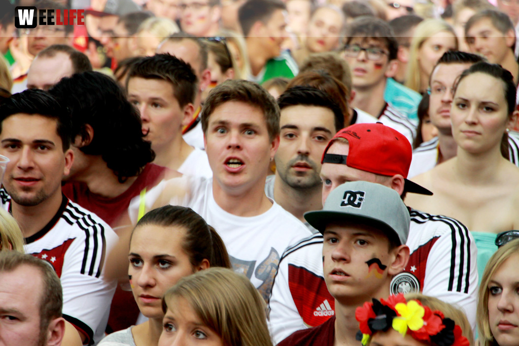 Public Viewings Fussball WM Viertelfinale Deutschland Frankreich 4.7.2014