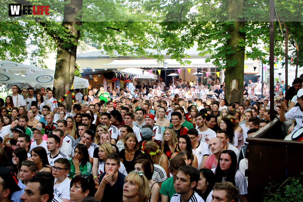 Public Viewings Fussball WM Viertelfinale Deutschland Frankreich 4.7.2014