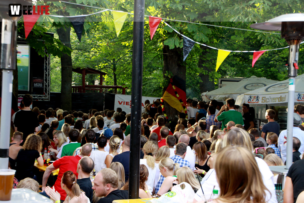 Public Viewings Fussball WM Viertelfinale Deutschland Frankreich 4.7.2014