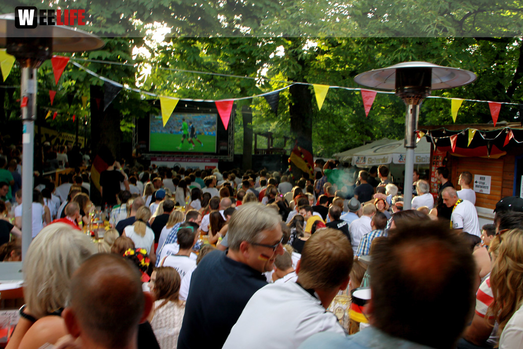 Public Viewings Fussball WM Viertelfinale Deutschland Frankreich 4.7.2014
