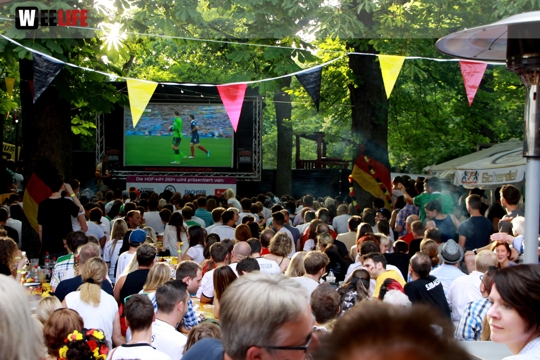 Public Viewings Fussball WM Viertelfinale Deutschland Frankreich 4.7.2014