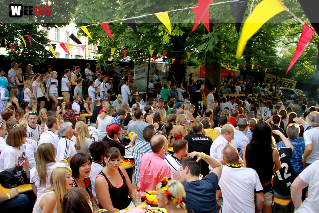 Public Viewings Fussball WM Viertelfinale Deutschland Frankreich 4.7.2014