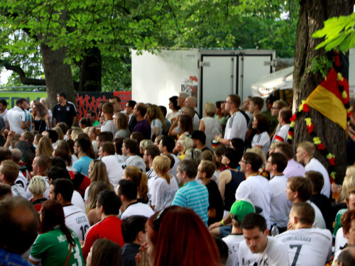 Public Viewings Fussball WM Viertelfinale Deutschland Frankreich 4.7.2014 – Foto 49