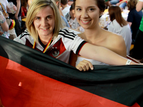 Public Viewings Fussball WM Viertelfinale Deutschland Frankreich 4.7.2014 – Foto 56