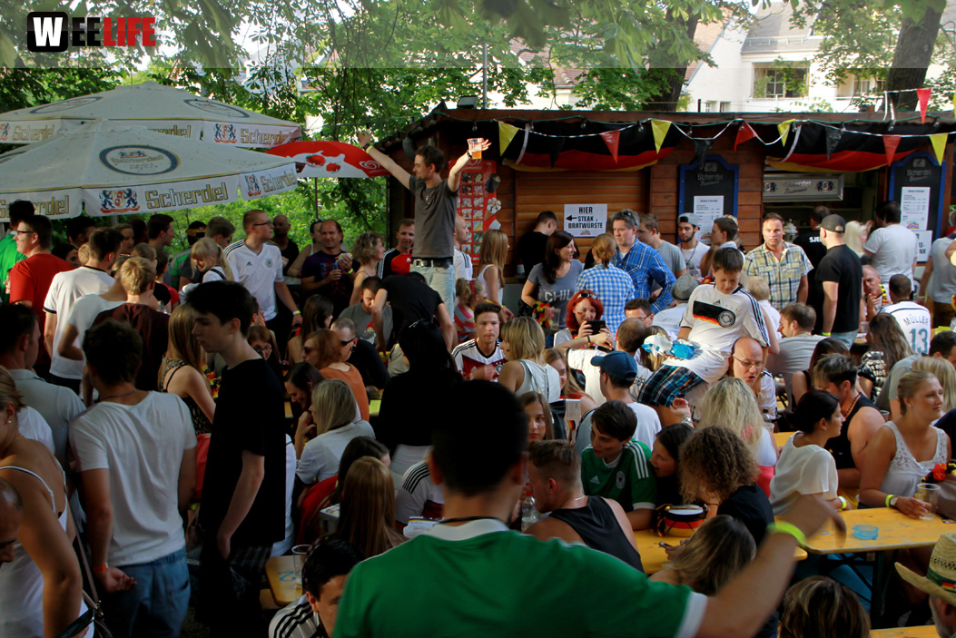 Public Viewings Fussball WM Viertelfinale Deutschland Frankreich 4.7.2014