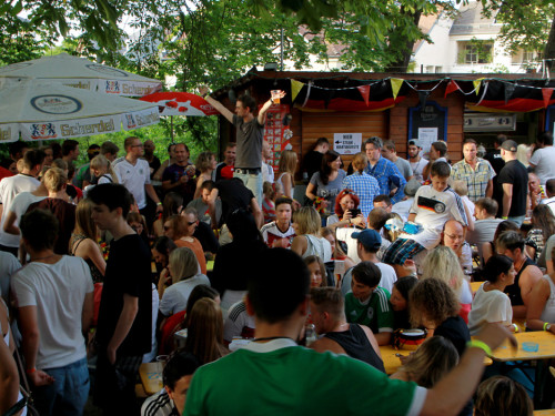 Public Viewings Fussball WM Viertelfinale Deutschland Frankreich 4.7.2014 – Foto 58