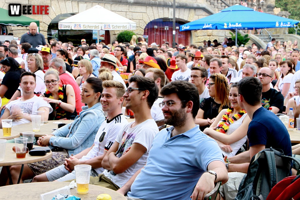 Public Viewings Fussball WM Viertelfinale Deutschland Frankreich