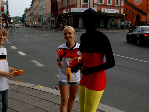 Public Viewings Fussball WM Viertelfinale Deutschland Frankreich 4.7.2014 Autokorso – Foto 17