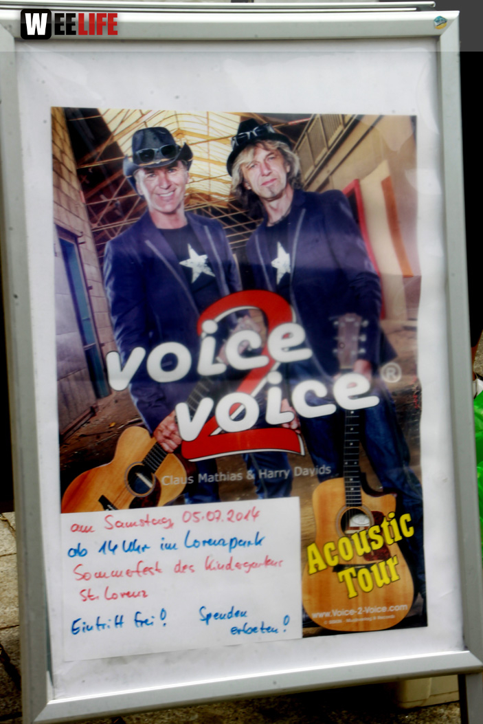 Sommerfest Kinderwelt St. Lorenz mit Voice2Voice