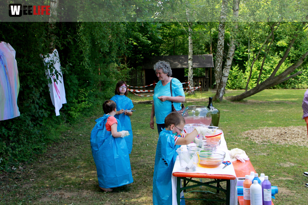 Kunterbuntes Sommerfest
