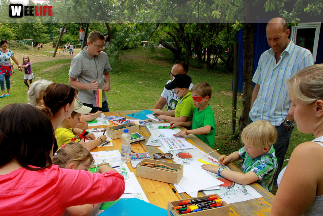 Kunterbuntes Sommerfest