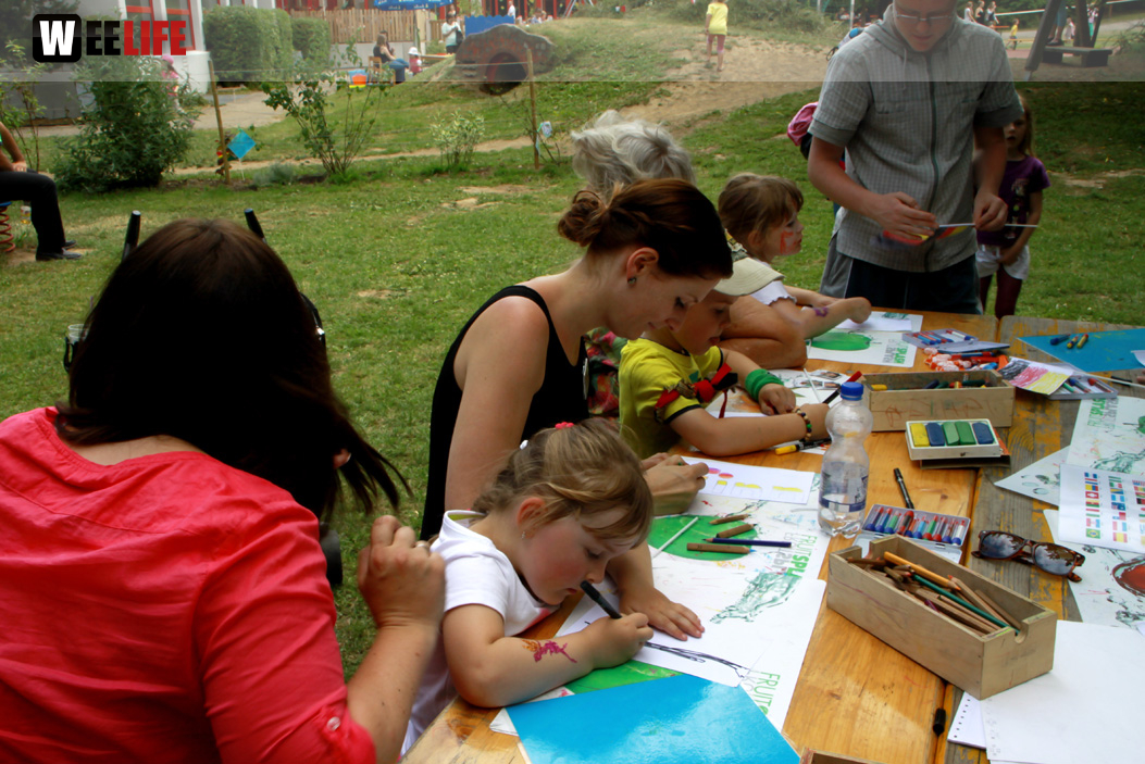 Kunterbuntes Sommerfest