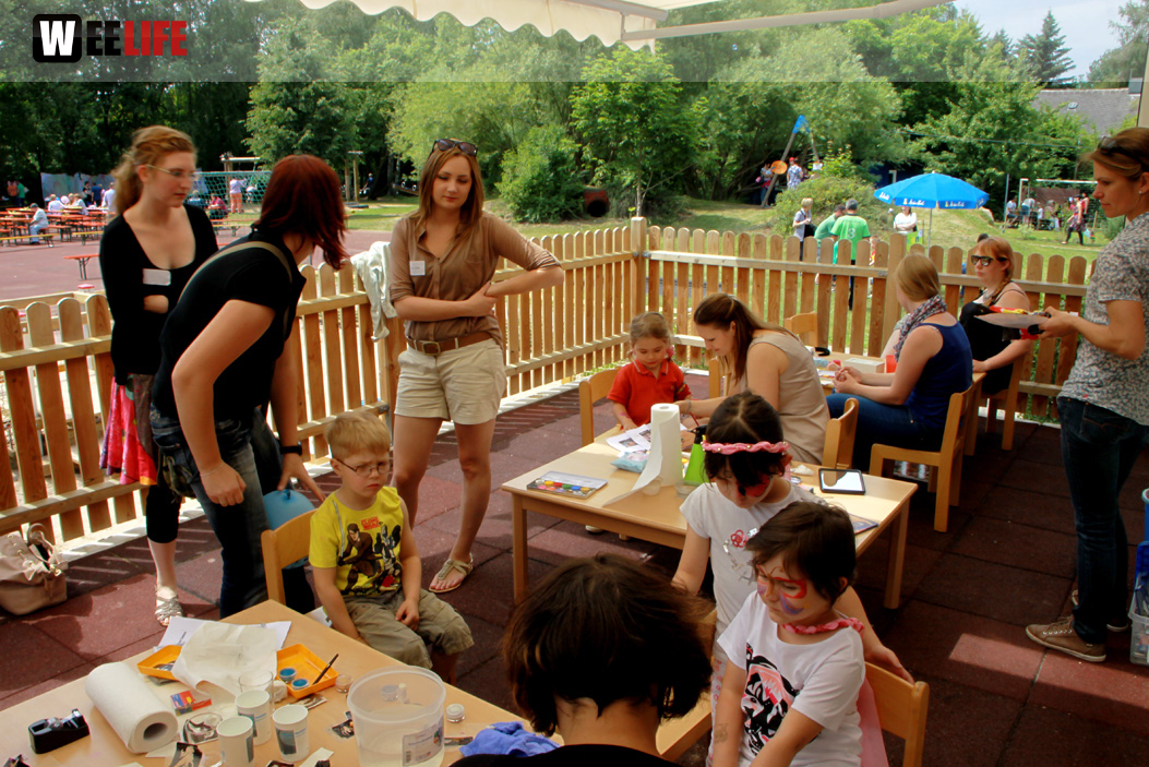 Kunterbuntes Sommerfest