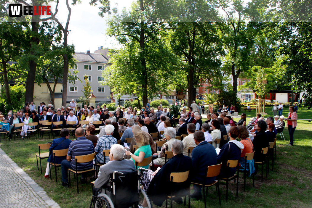 Einweihung der Stadtoase