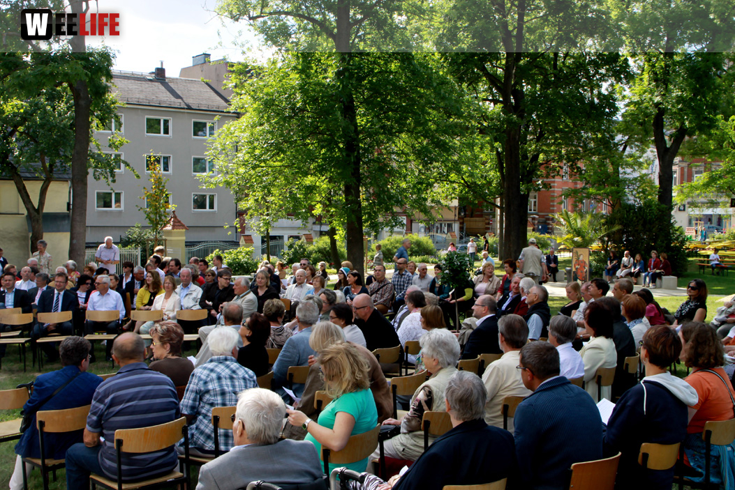 Einweihung der Stadtoase