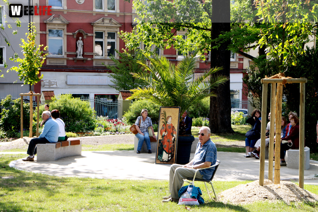 Einweihung der Stadtoase