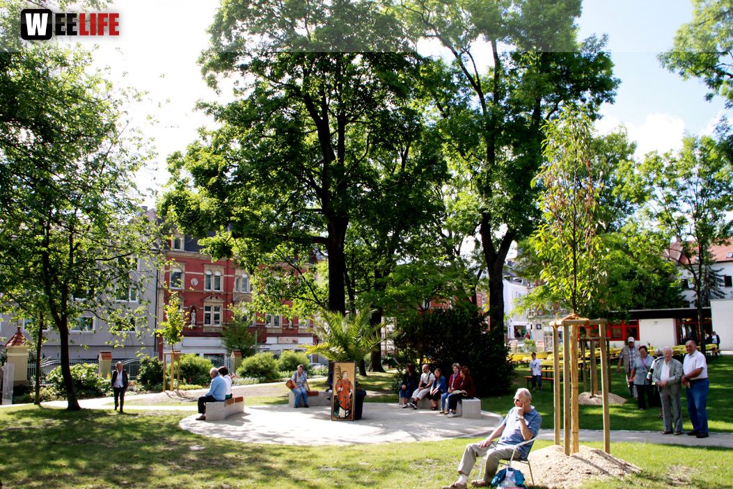 Einweihung der Stadtoase
