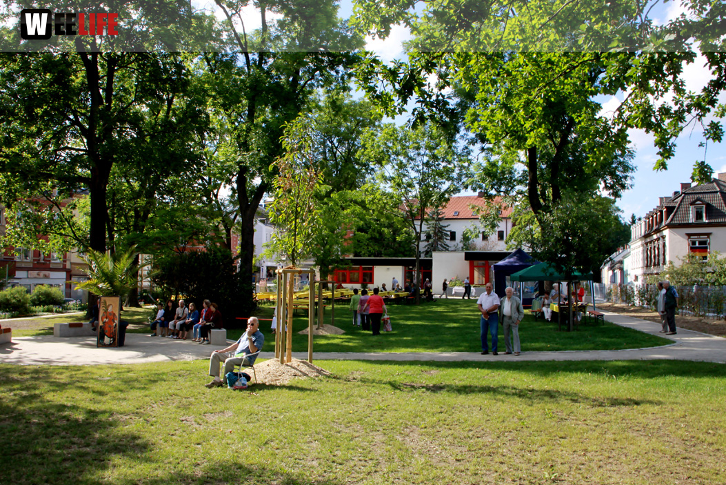 Einweihung der Stadtoase