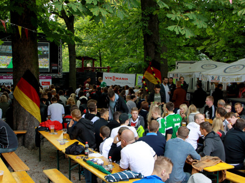 Public Viewings WM Finale Deutschland Argentinien Parkcafe – Foto 2