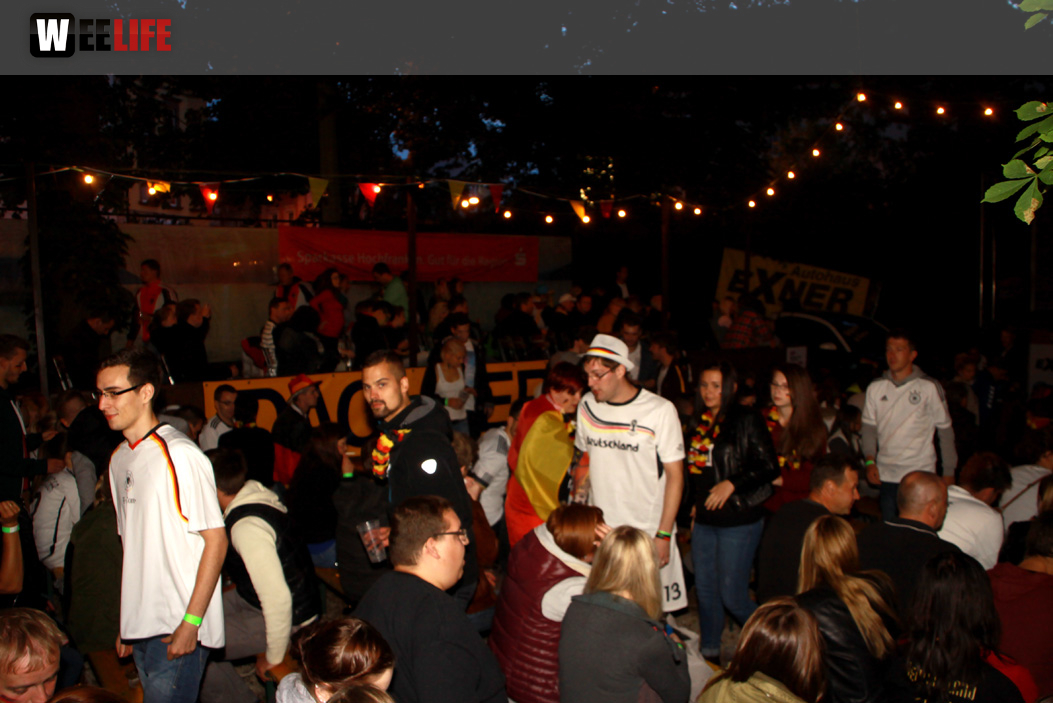 Public Viewings WM Finale Deutschland Argentinien Parkcafe