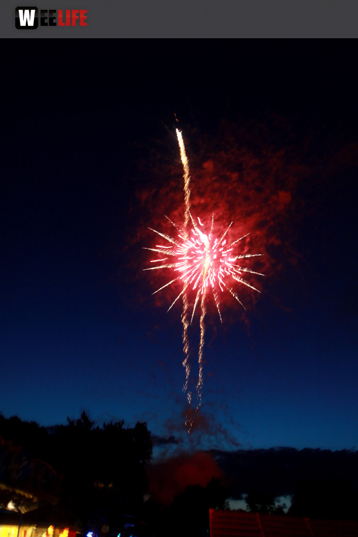 Wiesenfest Naila Feuerwerk